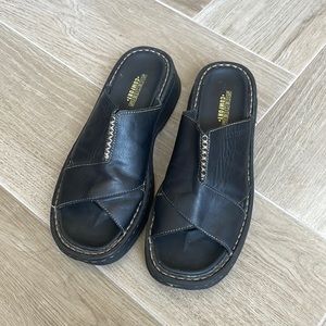 Vintage Leather Skechers Comfort Sandal
